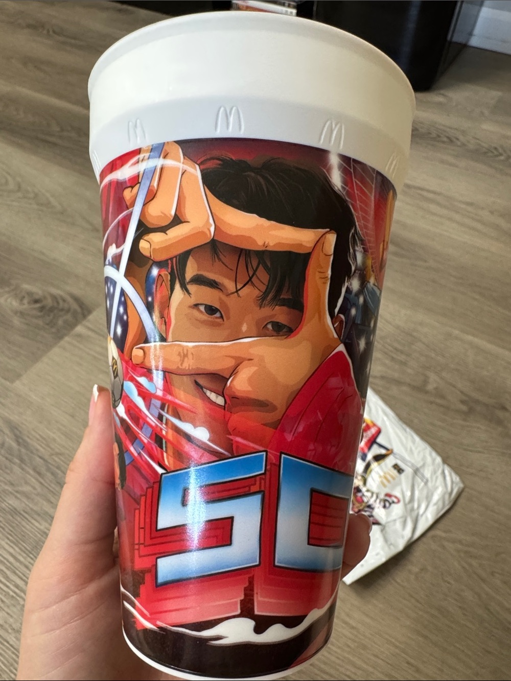 NEW McDonald's FIFA World Cup 2026 Son Heung-min Collectible Plastic Cup